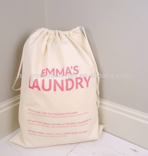 hotel laundry bags with personalised design accepted, cotton laundry bag, laundry bag                        
                                                Quality Choice