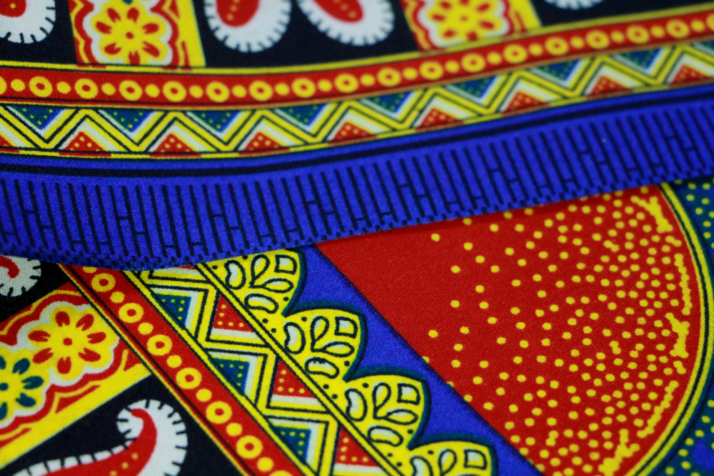 Plain afrikanischen Wachs Stoff Plain African Wax Fabric