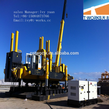 ZYC600B-B1 piling machine/sheet piling machine/top-pile pressing machine for concrete pile