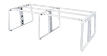 4 person office furniture workstation office desk frame