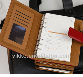 business card gift notebook