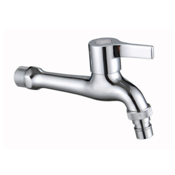 Long zinc body chrome wall mounted bibcock taps