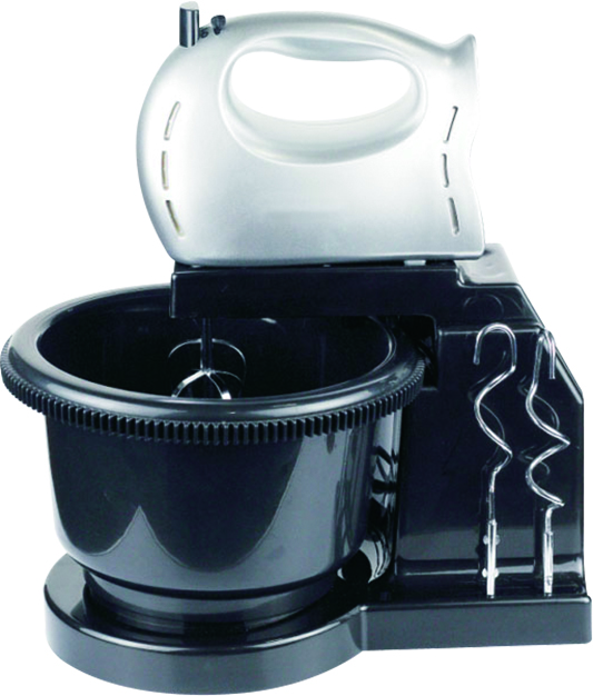 Stand Mixer With Plastic Rotary Bowl