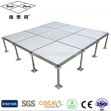 Antistatic floor HPL covering steel raised floor