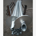 Screw Pile Foundation Steel Ground Anchor Mounting System