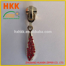 Custom zipper slider with vogue decorative zipper pull,decorative slider,metal zipper slider