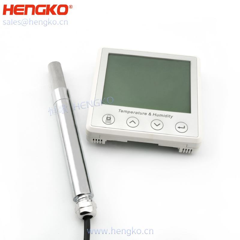 RS485 TH802C wireless soil moisture temperature and humidity sensor transmitter dew point sensor for machine room monitoring