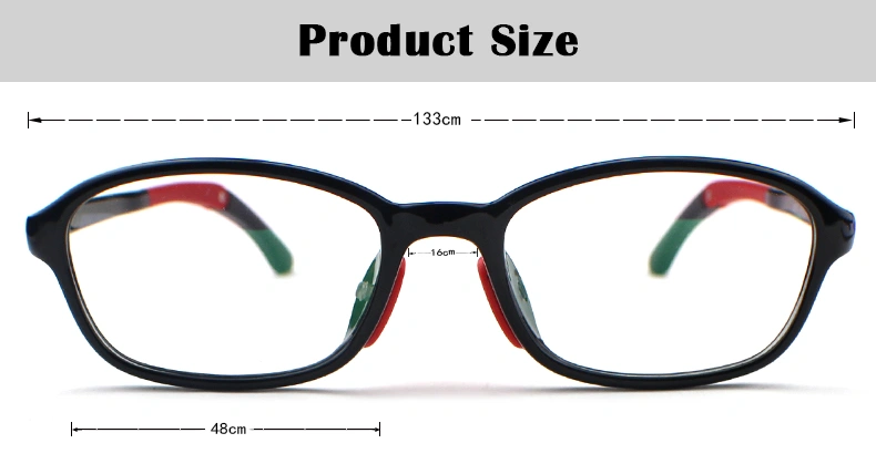 6538 Tr90 Eyeglass Kids Optical Glasses Children Frames