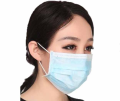 Masque de visage médical jetable de Chinois 3 pli