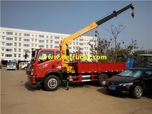 Sino 4ton telescopic boom lori cranes