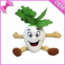 custom various size soft stuffed vegetable carrot toy plush turnip
