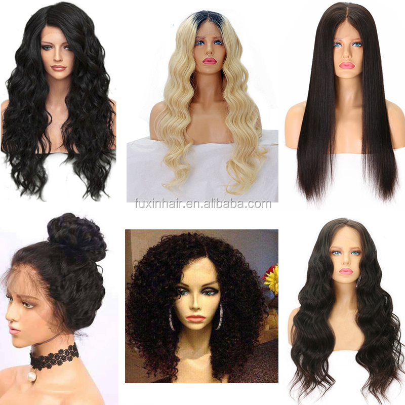 360 lace wig human hair lace front wig brazilian hair in mozambique