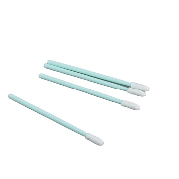 Cleanroom Sharp Tip Compatible Foam Cleaning Swabs