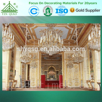 House Inside Decoration High Strength Gypsum Plaster GRG Moulding