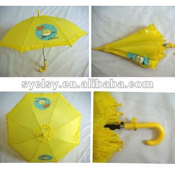 kids yellow umbrella