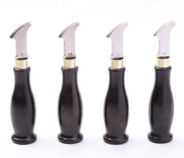 Diy Stainless Steel Leather Edge Creasing Tool for Craft Processing