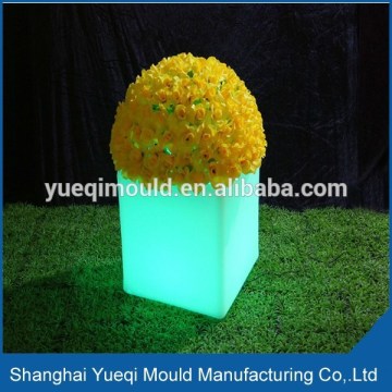 Customize PE Roto Mold LED Plant Pots