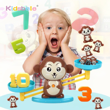 Math Toys Number Balance Math Game Toys Learning Education Digital Monkey Balance Baby Montessori Toys Preschool Toys For Kids