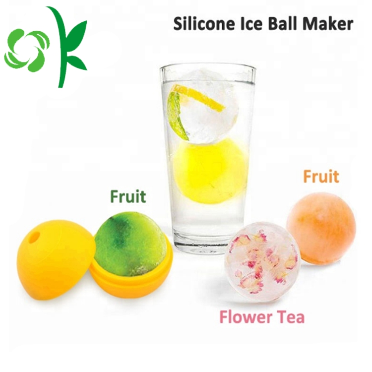 Silicone Sphere Ice Tray Mold with Lid Sale