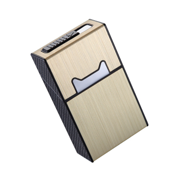 USB Rechargeable Waterproof Lighter Cigarette Case