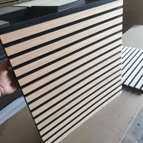 Interior Decoration Soundproof Slat Wall Acoustic Panel
