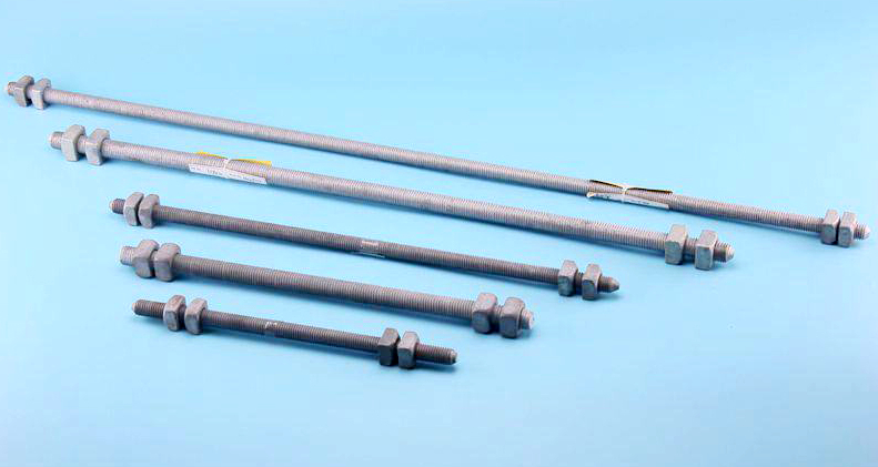 IEEE C135.1-HANGANYOZOTT-KÉTÉLESÍTŐ CSAVAR-POLELINE-HARDVER-58X10-NÉGY SZÖGETES ANYA (10) IEEE C135.1-GALVANIZED-DOUBLE ARMING BOLT-POLELINE-HARDWARE-58X10-FOUR SQUARE NUTS (10)