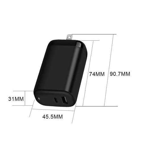 USB PD Support 65W Type C Charger