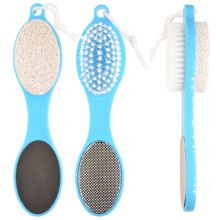 Pedicure File with Pumice Stone and Brush - Beauty Foot File Tool