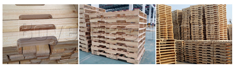 Factory price wooden pallet notching machine for wood block processing wood groover machine