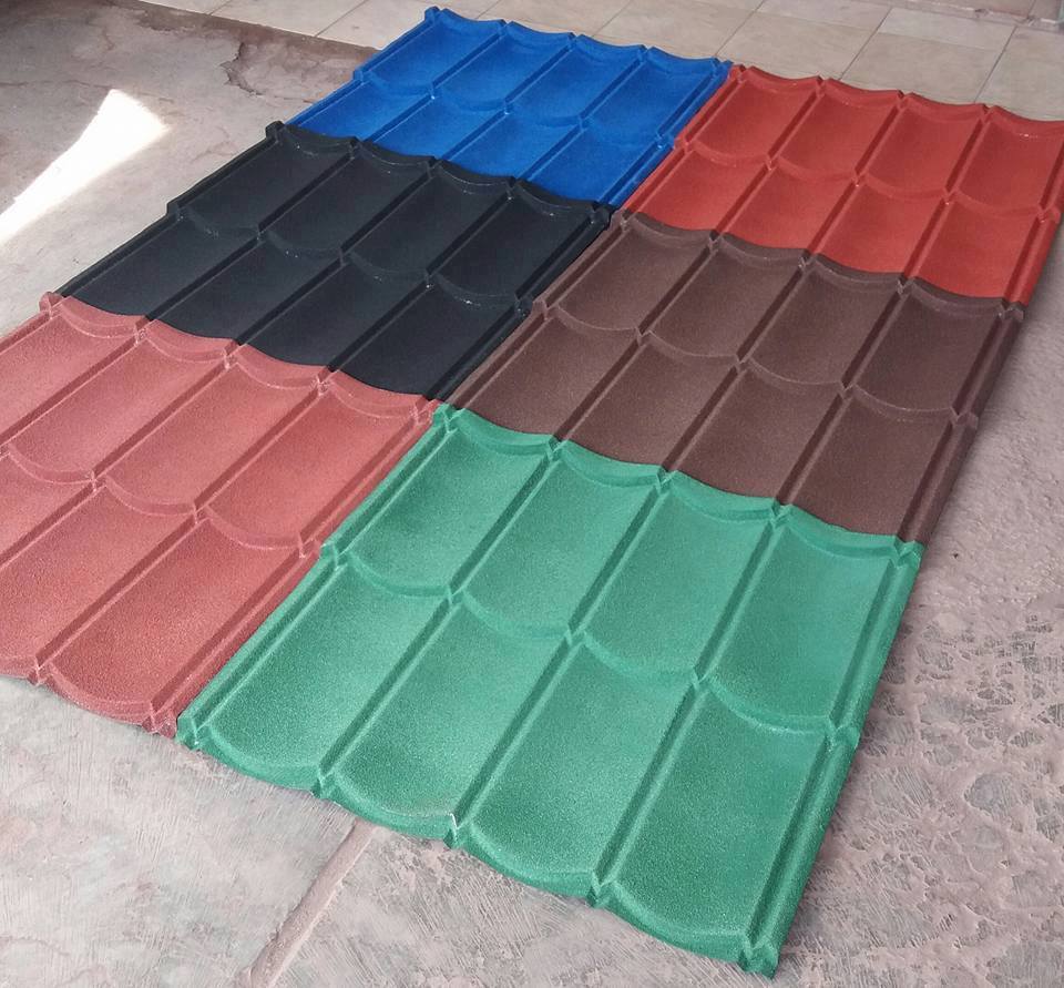 stone coated roof tile