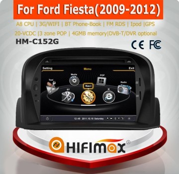 Hifimax touch screen car dvd player for ford fiesta car audio system ford connect car radio cd player