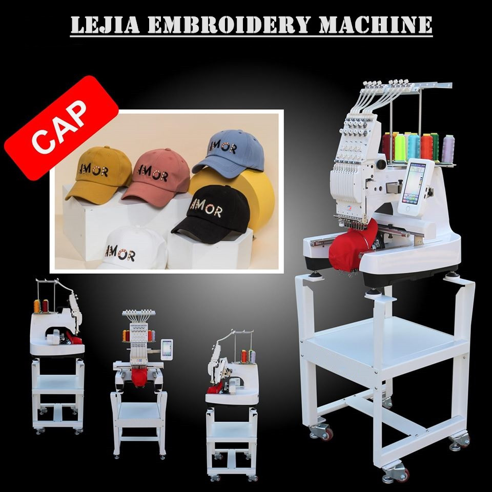 cheap cost single head same as brother home cap T-shirt computerized embroidery machine