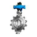 New type d343x titanium butterfly valve