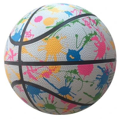 Panel Imprint Official Size and Weight Rubber Basketball