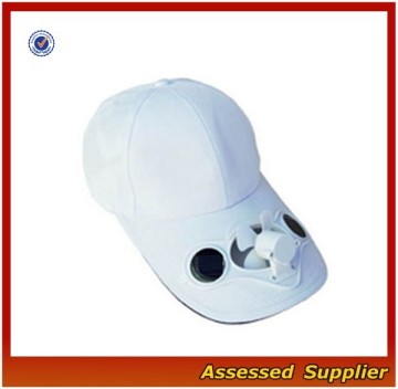 CTM005/ Cheap solar cap with fan/ wholesale solar fan cap