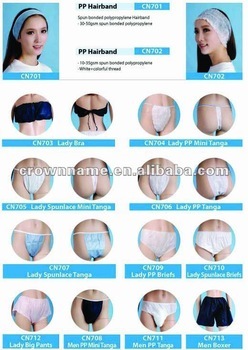 disposable nonwoven underwear for massage