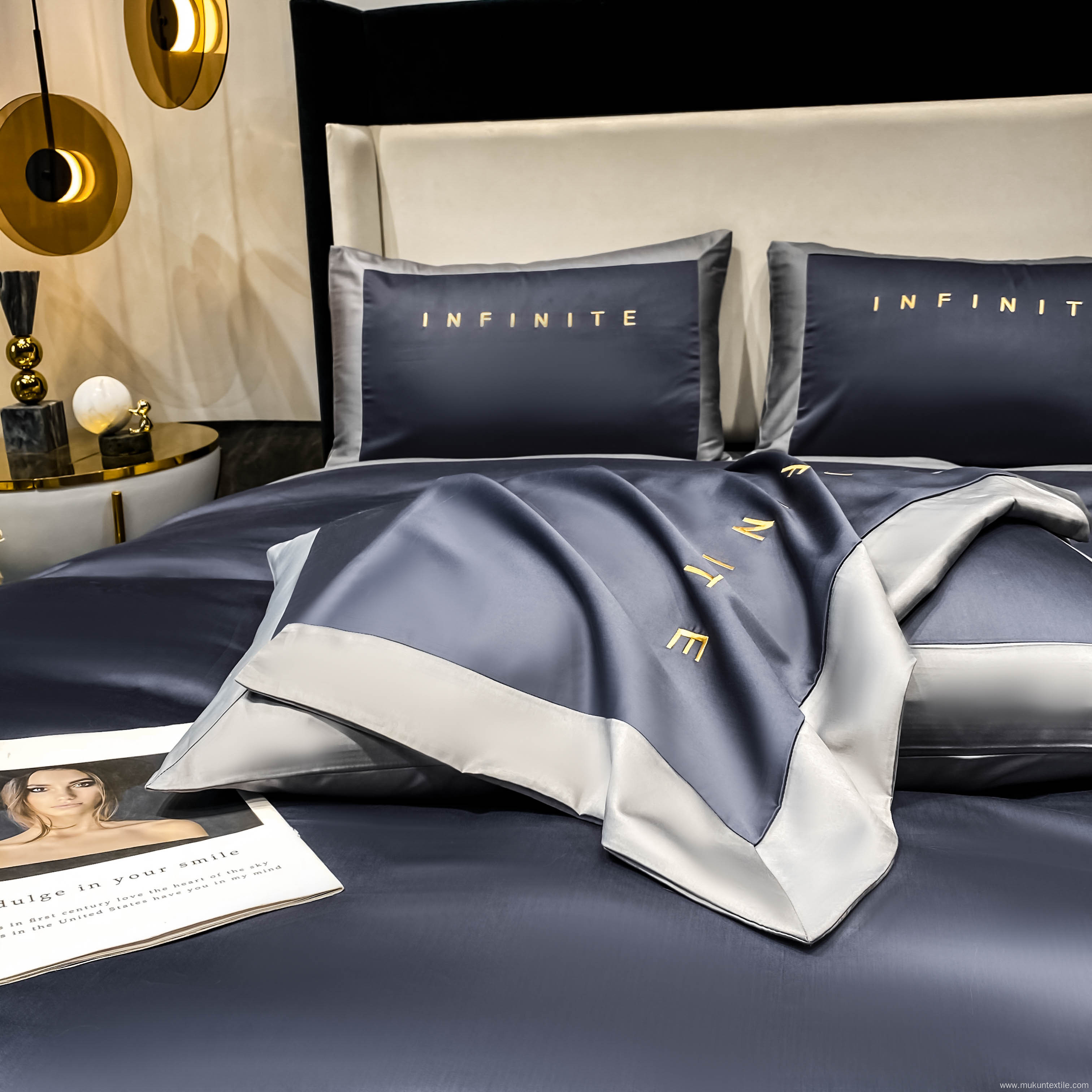 Luxury bedding sets egyptian cotton bedding set