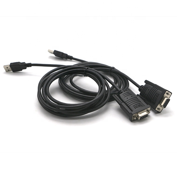 High Compatible USB to semenz plc programming null modem   serial rs232 Rs422 convertor female db9 rs232 cable for 3210 pos