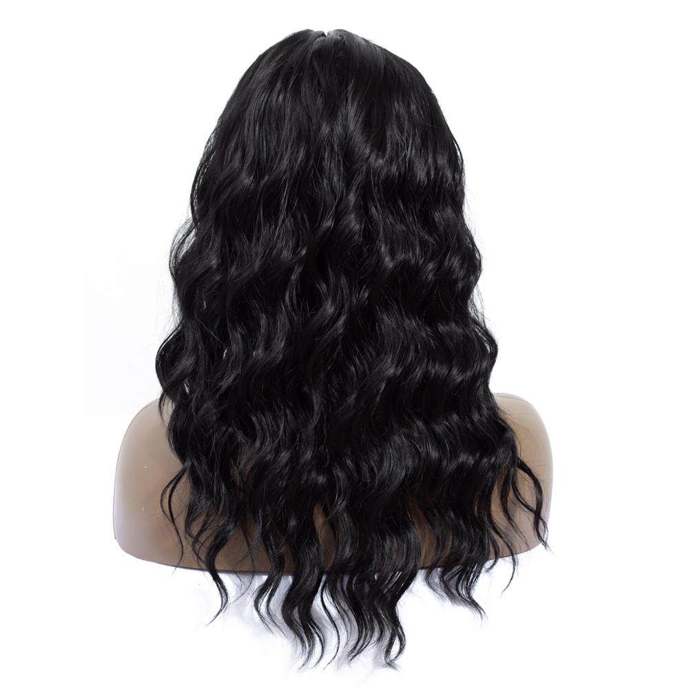 MYZYRprivatebrand synthetic wig cheap heat-resistant 22 inch long wavy wig synthetic wig supplierblack syntheticwig