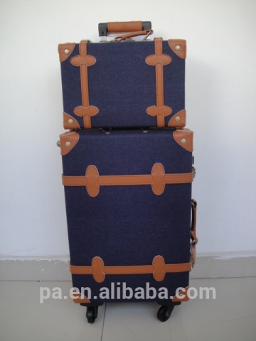 vintage luggage with vintage suitcase