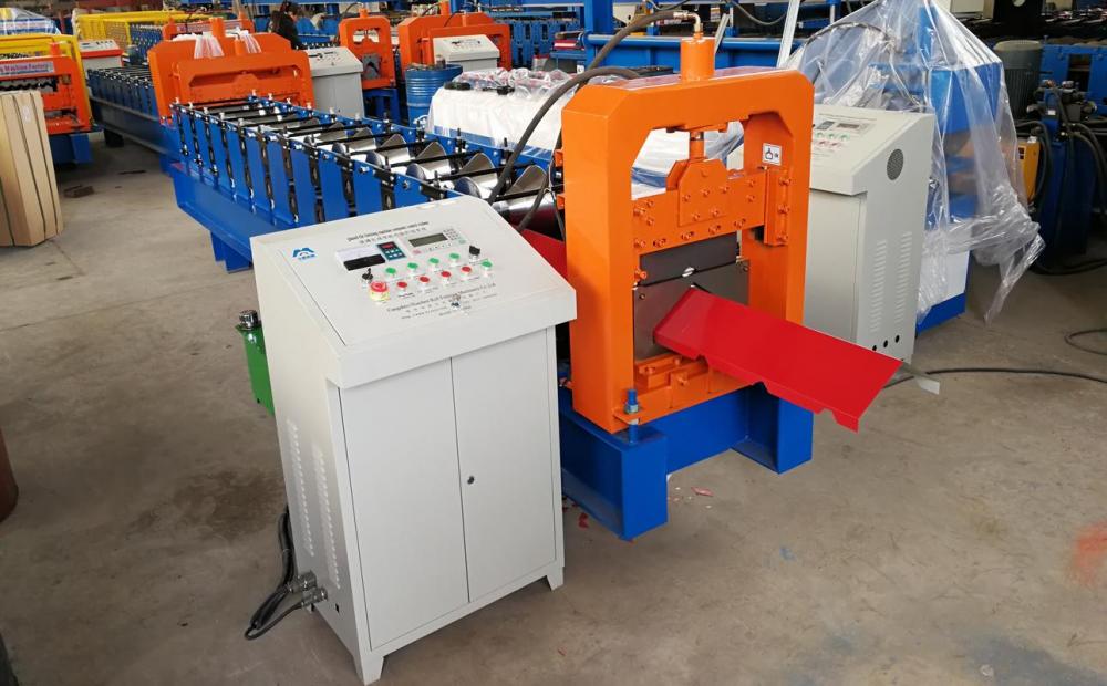 Metal Roof Ridge Capping Roll Forming Machine
