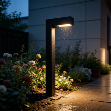 Seven Style LED Bollard Light for Courtyard Landscape