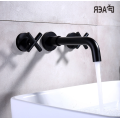 Simple style three-hole basin faucet