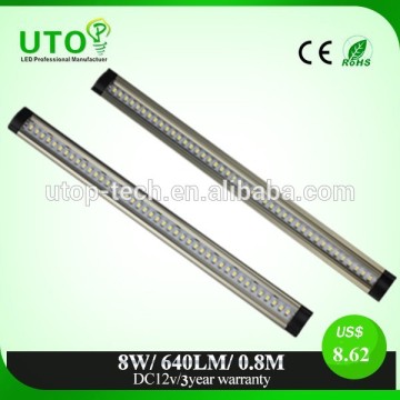 Flat led cabinet light DC12V tube 0.8m touch to control ON/OFF