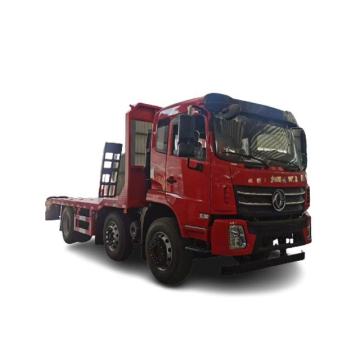 Heavy duty flatbed truck with diesel engine