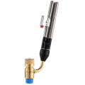 Dual-Tip Flame Tube Imignition Mapp Gas Welding Hand Obor dengan Injap dan 1.5m Hos HVAC