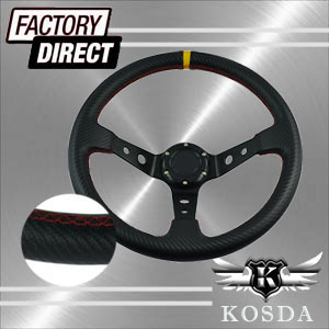 Steering Wheel Microfiber , Universal 350mm Steering Wheel