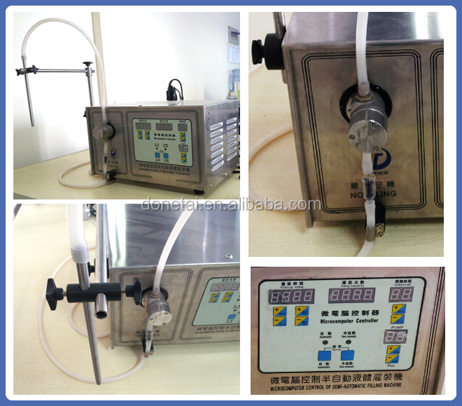 Semi-auto Electric Crude Oil Filling Machine