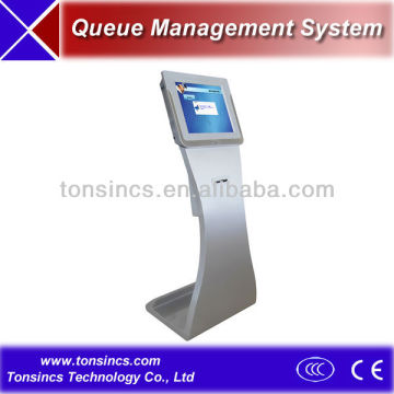 Multimedia Kiosk for Queuing/Booking/Management Solution/Server Management/Touchscreen kiosk