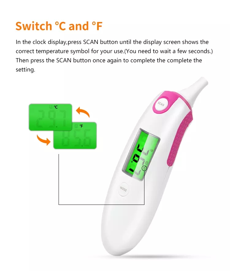 termometro a infrarossi per bambini infrared thermometer for children